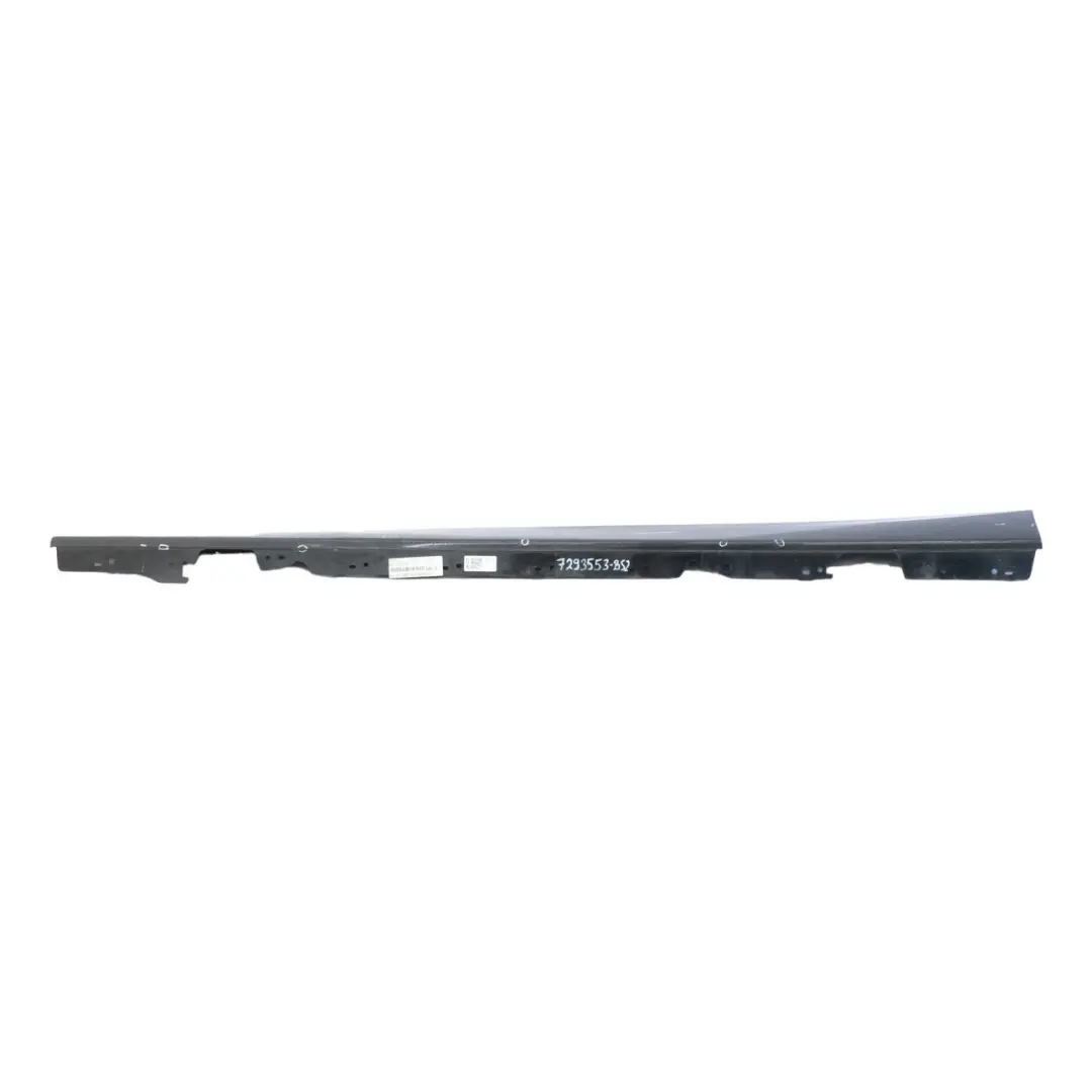 Striscia davanzale sinistra Gonna laterale Nero Zaffiro Metallizzato 475 per BMW F20 con numero di parte 7293553 BMW F20 Striscia davanzale sinistra Gonna laterale Nero Zaffiro Metallizzato 475 - SKU 7293553-BS2 - Numero di parte 7293553