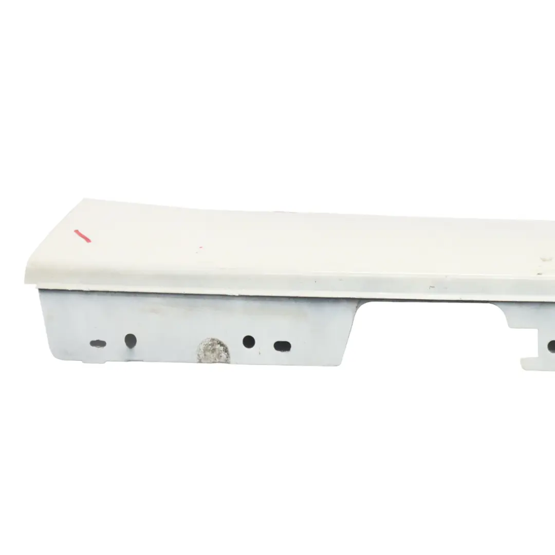BMW 1 F20 Listón de umbral Faldón Lateral Derecho Alpinweiss Alpine White - 300 - SKU 7293554-AW - Número de pieza 7293554