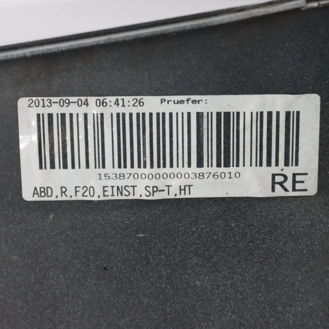 Sill Strip Side Skirt Right O/S Alpinweiss Alpine White - 300 to BMW 1 F20 with Part number 7293554 BMW 1 F20 Sill Strip Side Skirt Right O/S Alpinweiss Alpine White - 300 - SKU 7293554-AW - Part number 7293554