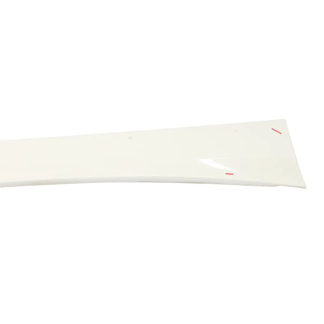 BMW 1 F20 Listón de umbral Faldón Lateral Derecho Alpinweiss Alpine White - 300 - SKU 7293554-AW - Número de pieza 7293554
