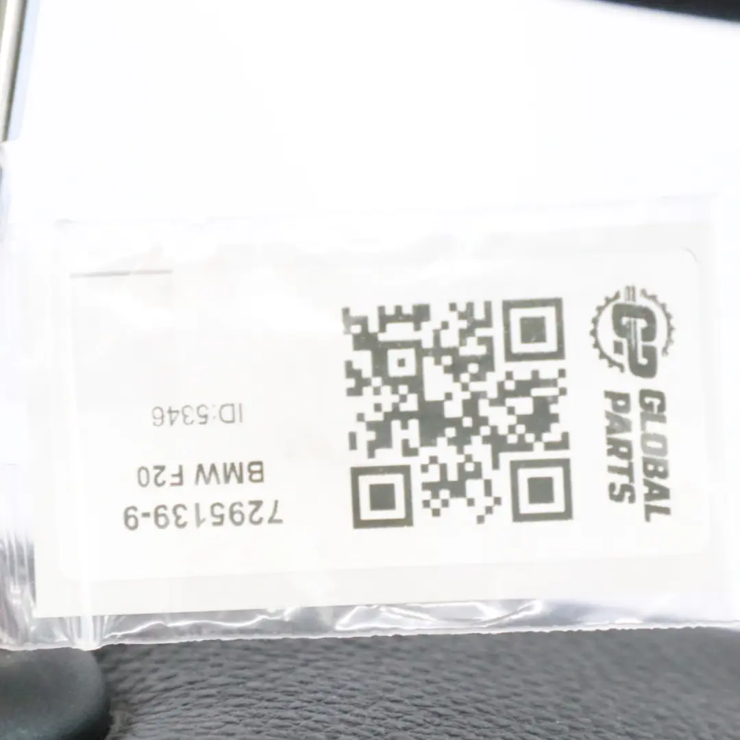 BMW F20 M Sport Asiento Delantero Izquierdo Cuero Interior Negro Dakota - SKU 7295139-9 - Número de pieza 7295139