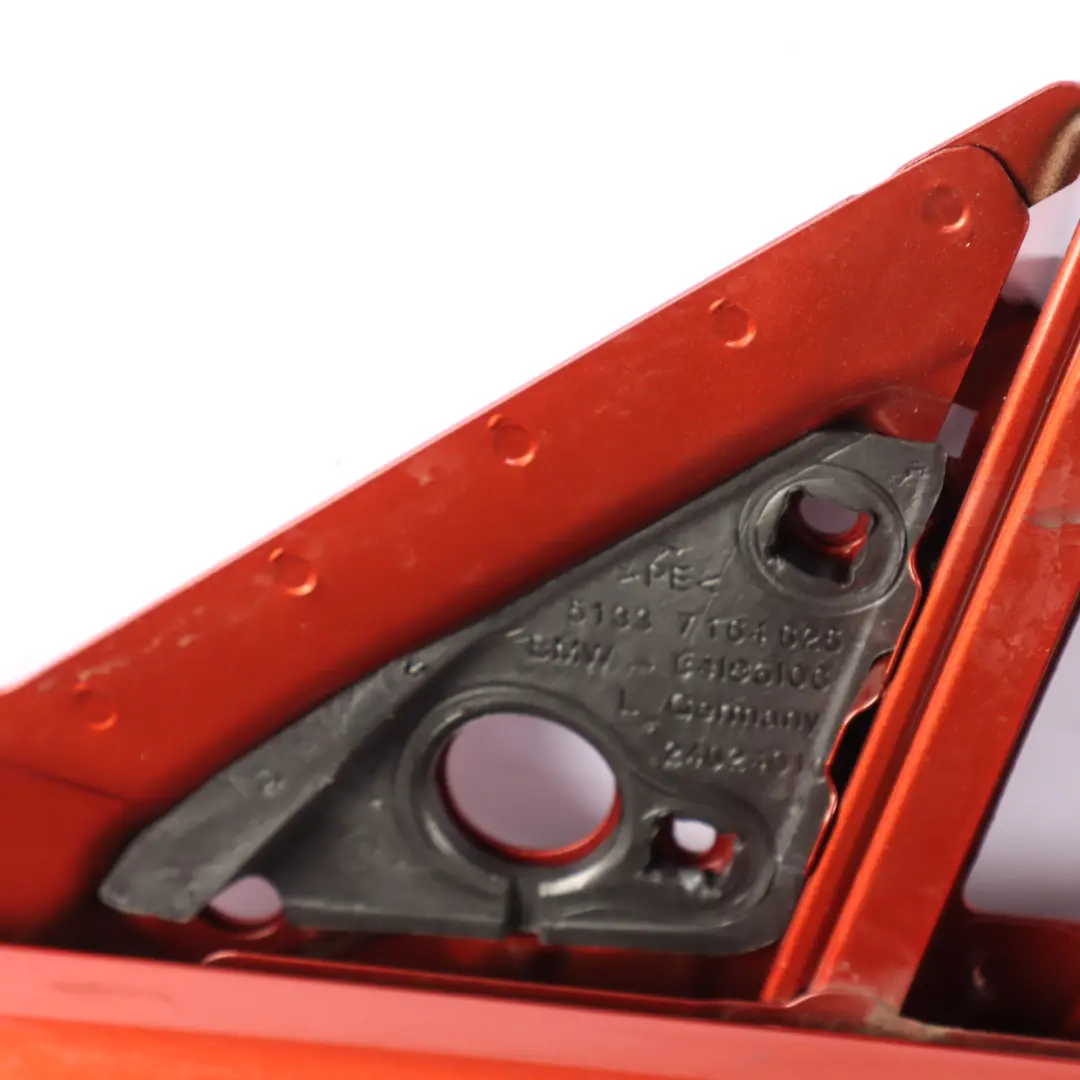 Door Front Left N/S Sunset Orange Metallic - C1X to BMW F21 F22 with Part number 7298043 BMW F21 F22 Door Front Left N/S Sunset Orange Metallic - C1X - SKU 7298043-SOR - Part number 7298043