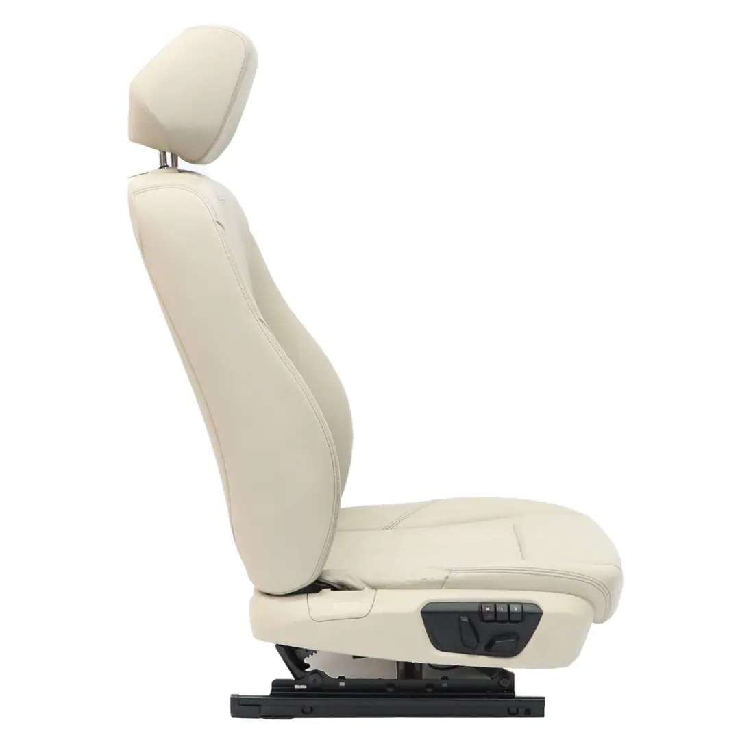 BMW F30 F31 Front Right Sport Seat O/S Backrest Cover Leder Dakota Oyster - SKU rhd-7303716-1 - Part number 7303716