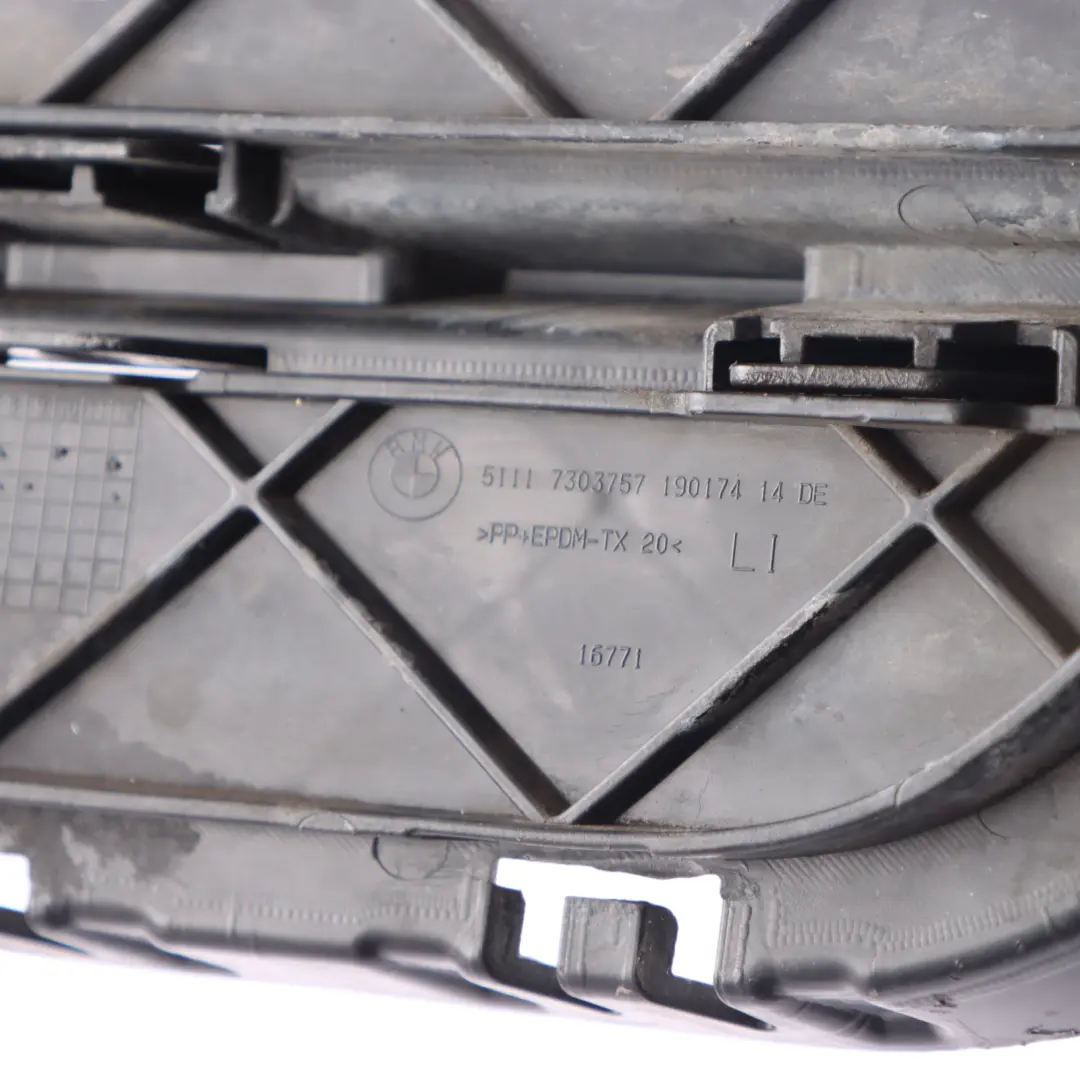 Frontstoßstange unteres Gitter links Sport Line X-Line für BMW X1 E84 mit Teilenummer 7303757 BMW X1 E84 Frontstoßstange unteres Gitter links Sport Line X-Line - SKU 7303757-1 - Teilenummer 7303757