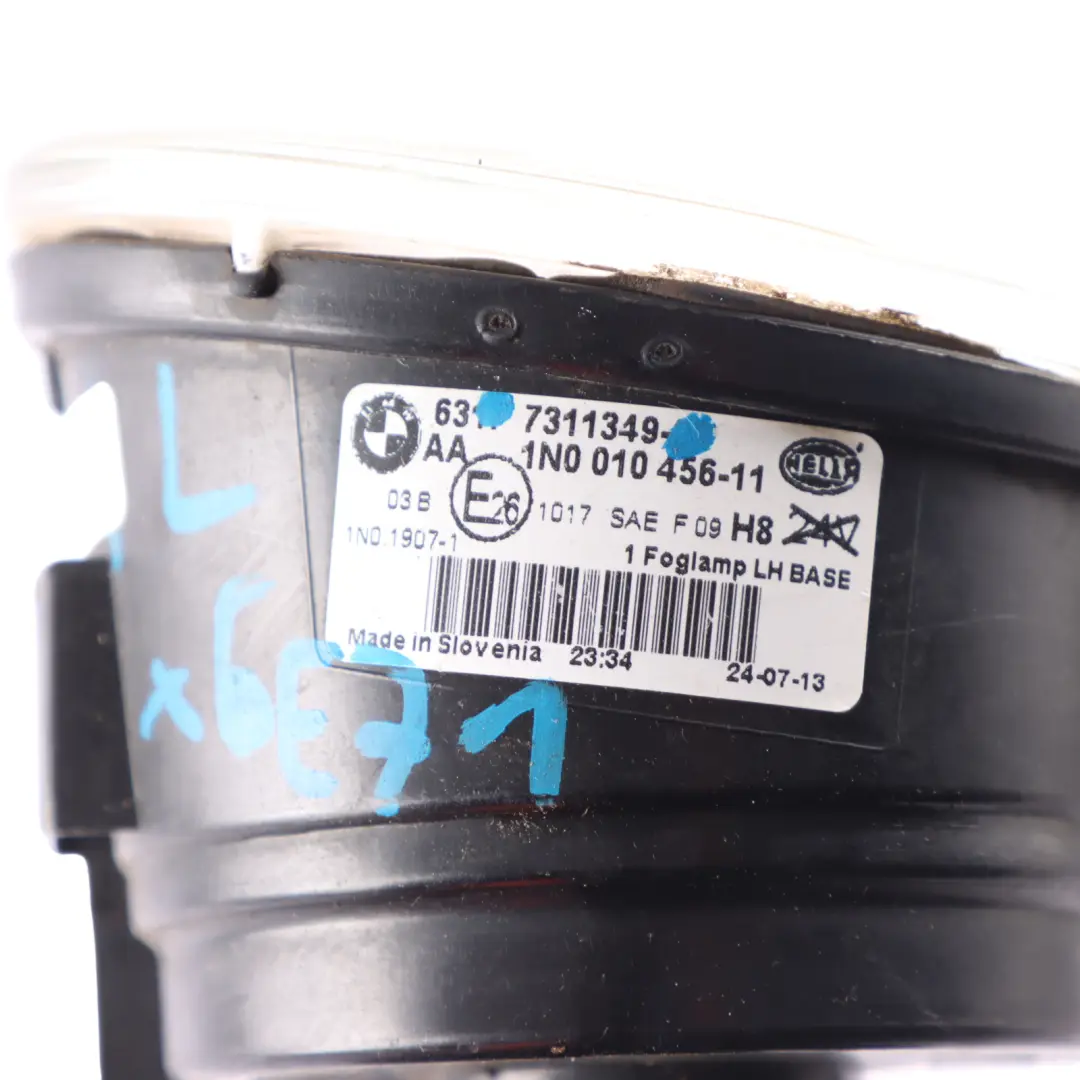 Fog Lamp Light Front Left N/S Front Bumper Lighting Unit BMW X6 E71 - SKU 7311349 - Part number 7311349