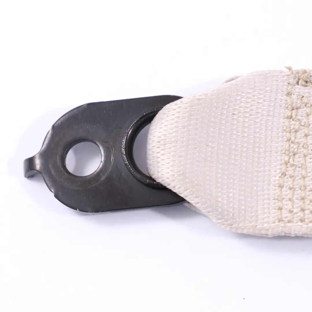 Belt BMW F12 F13 Upper Belt Front Right O/S Elfenbein Weiss to Seat with Part number 7314138 Seat Belt BMW F12 F13 Upper Belt Front Right O/S Elfenbein Weiss - SKU 7314138 - Part number 7314138