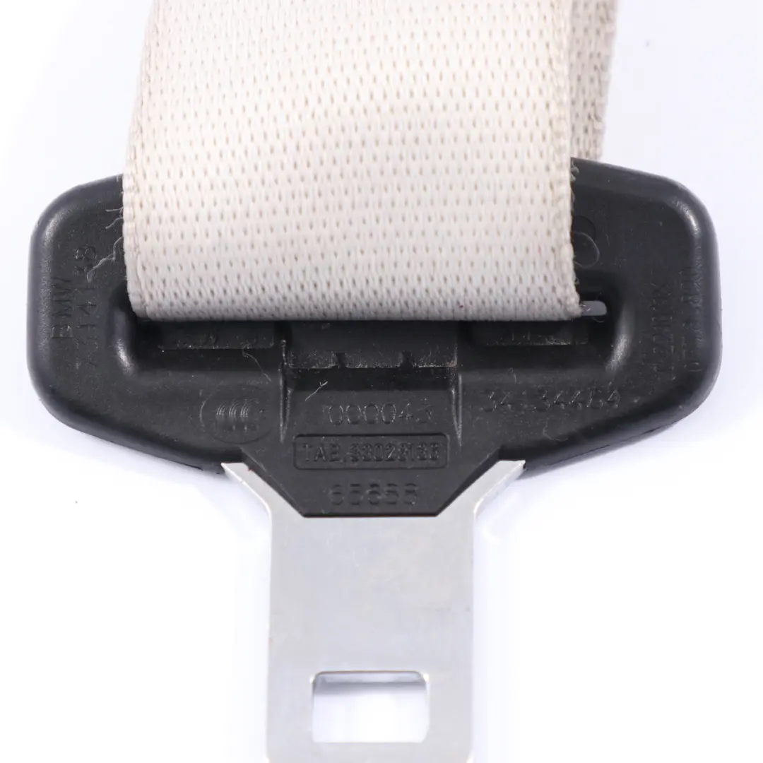 Seat Belt BMW F12 F13 Upper Belt Front Right O/S Elfenbein Weiss - SKU 7314138 - Part number 7314138