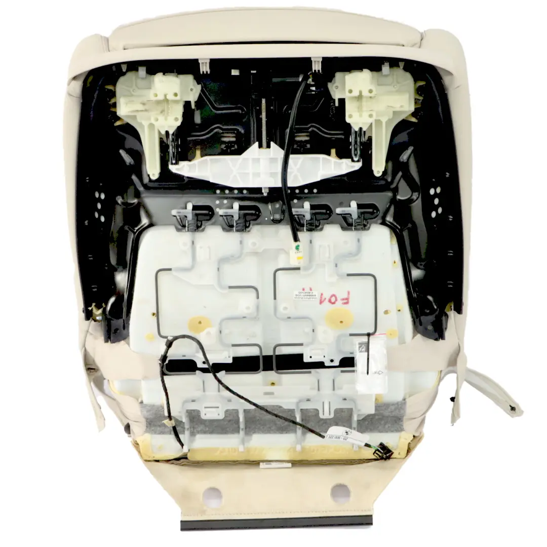 BMW F01 LCI Komfortsitz Vorne Cusshion Leder Dakota Elfenbein Weiss - SKU 7319269 - Teilenummer 7319269