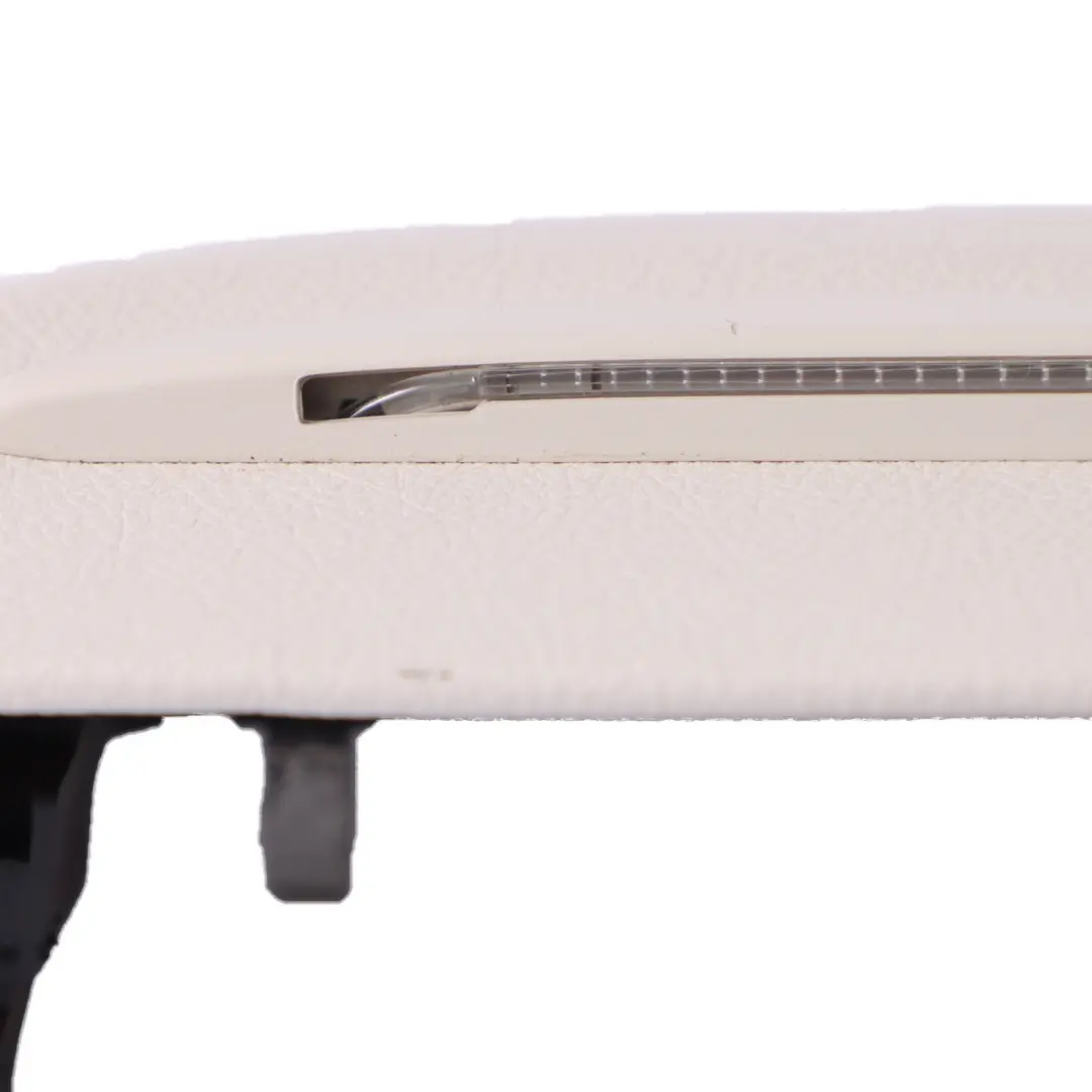 BMW F01 LCI Front Seat Backrest Rear Panel Trim Elfenbein Weiss - SKU 7321155 - Part number 7321155