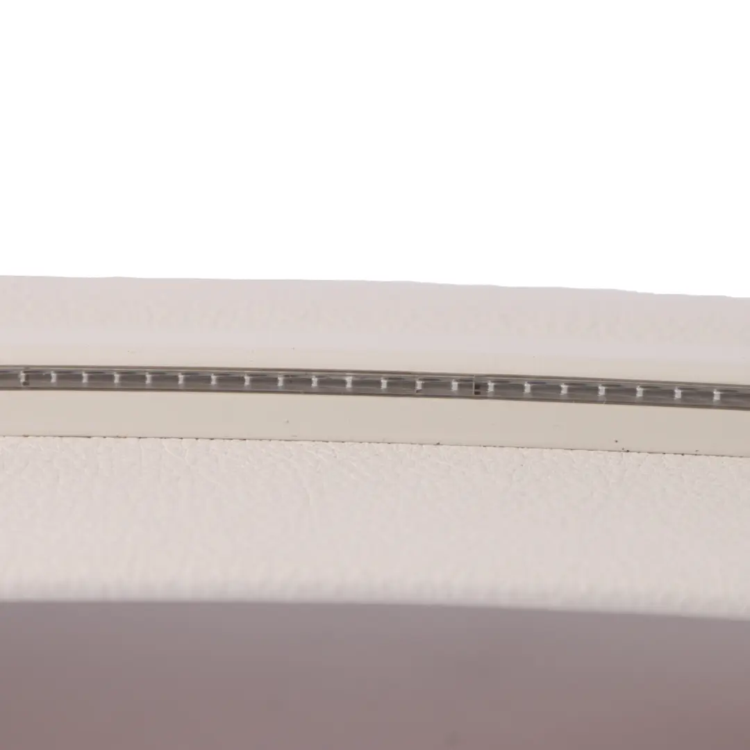 BMW F01 F03 LCI Pannello posteriore schienale sedile anteriore Elfenbein Weiss - SKU 7321155 - Numero di parte 7321155