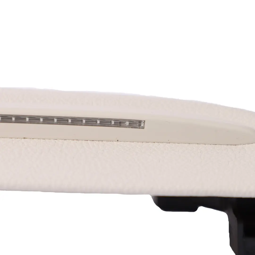 BMW F01 LCI Front Seat Backrest Rear Panel Trim Elfenbein Weiss - SKU 7321155 - Part number 7321155