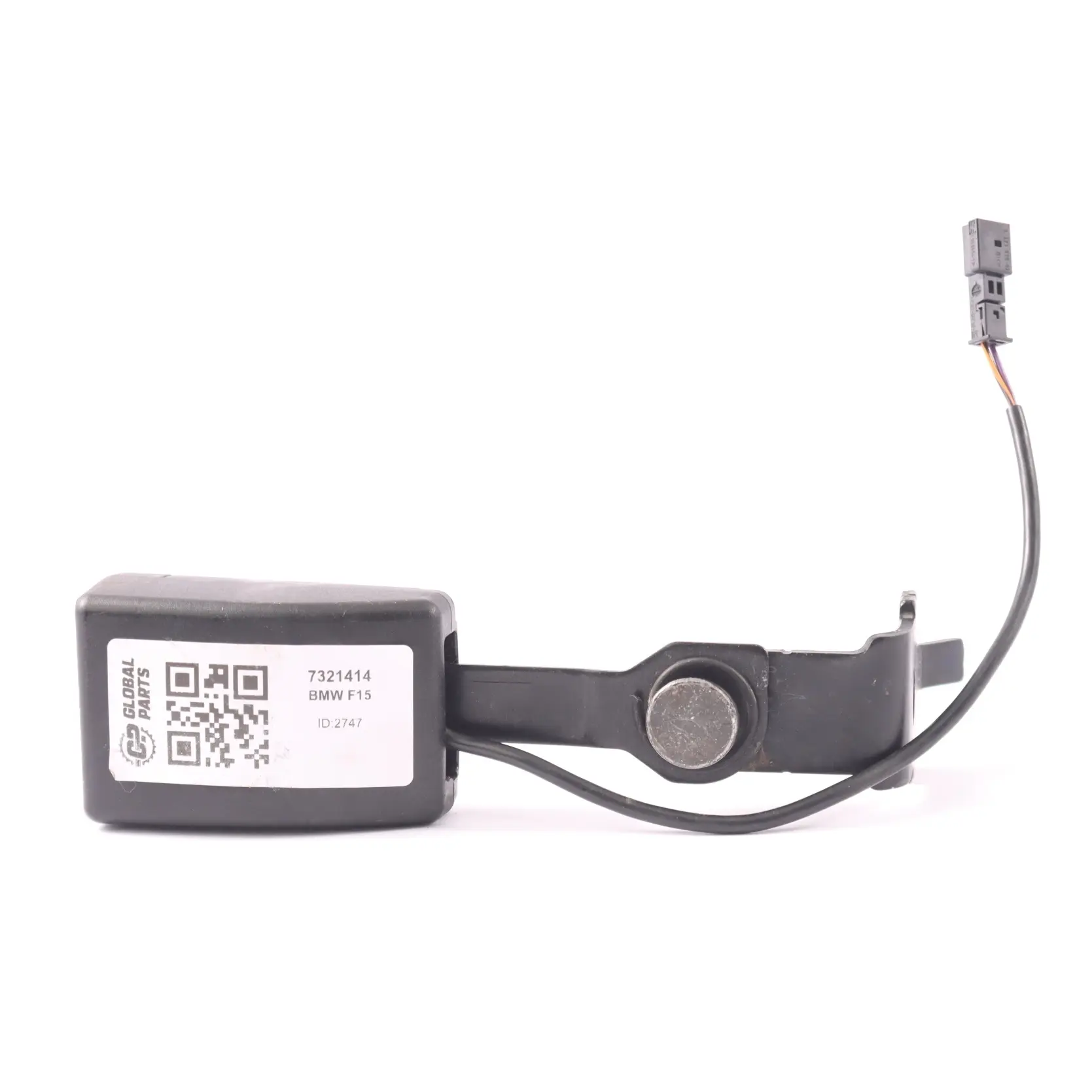 Cierre Cinturón BMW F15 Asiento Trasero Hebilla Inferior Derecha Negro 7321414