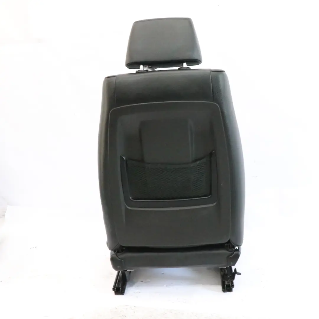 BMW X1 E84 Asiento Delantero Izquierdo Calefactable Cuero Negro Ribete Gris - SKU 7324173-2 - Número de pieza 7324173