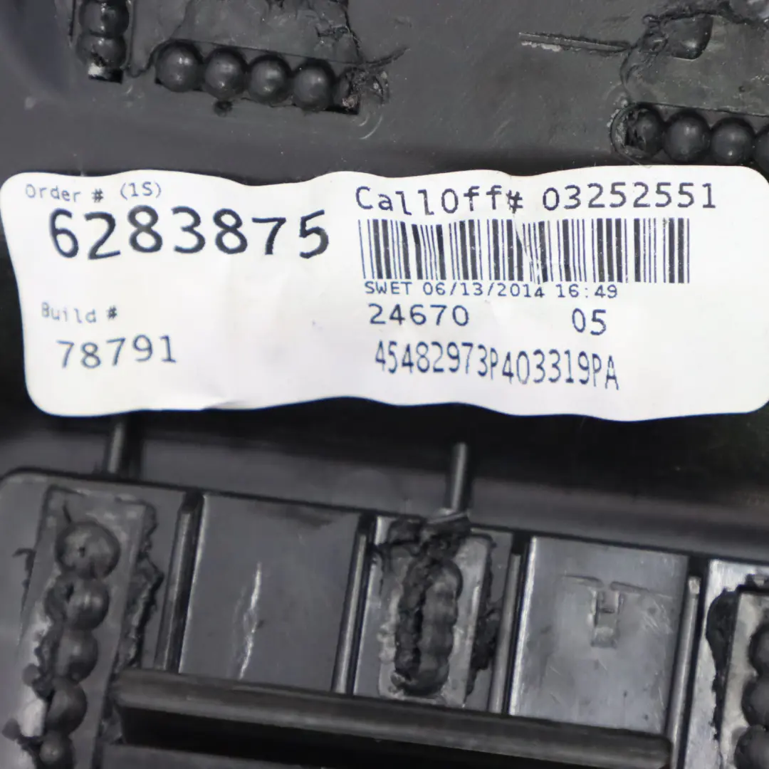 BMW X5 F15 Osłona Obudowa Klapa Wnęki Schowka Bagażnika Prawa 7284305 - SKU 7326583 - Numer Części 7326583