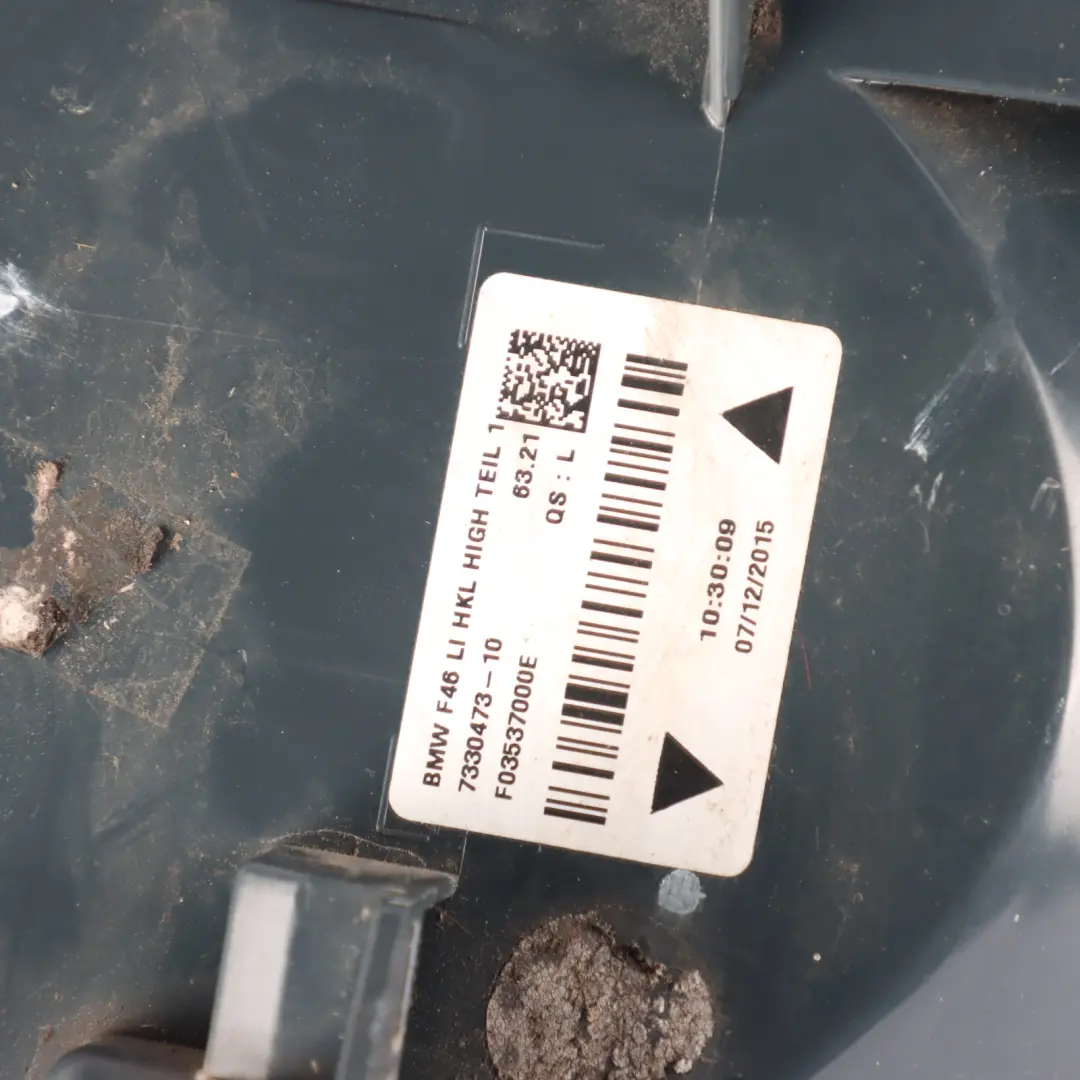 Outer Rear Left N/S Lamp Side Panel Light to BMW F46 with Part number 7330473 BMW F46 Outer Rear Left N/S Lamp Side Panel Light - SKU 7330473 - Part number 7330473