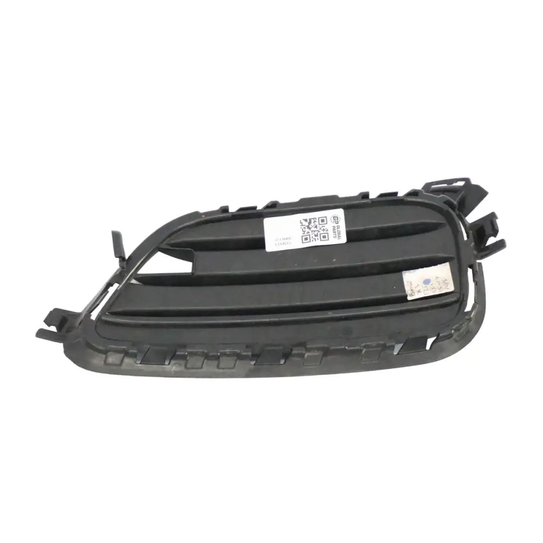 Grille BMW X3 F25 Front Bumper Lower Left Closed Grille Trim Black to with Part number 7338513 Grille BMW X3 F25 Front Bumper Lower Left Closed Grille Trim Black - SKU 7338513 - Part number 7338513