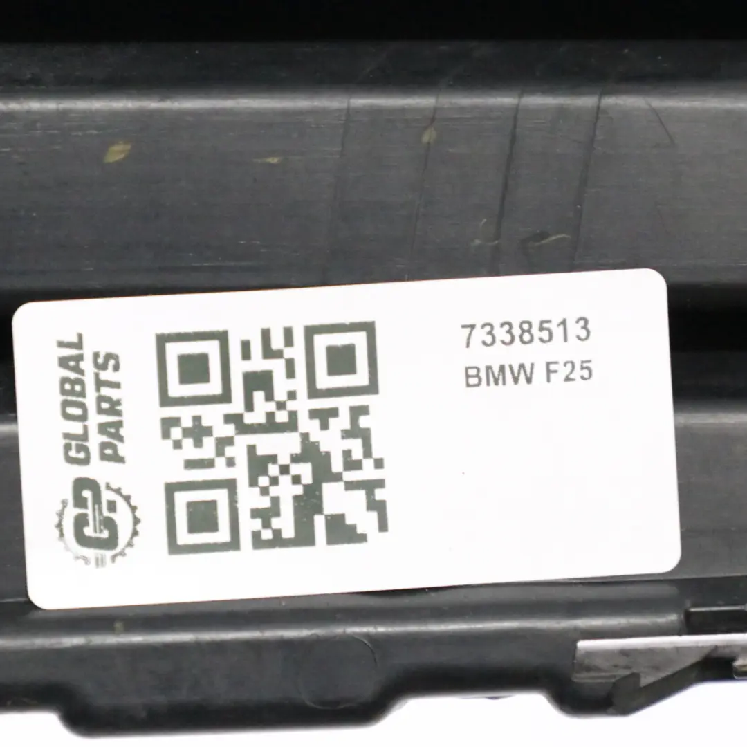  Parrilla BMW F25 parachoques delantero izquierdo cerrado rejilla negro - SKU 7338513 - Número de pieza 7338513
