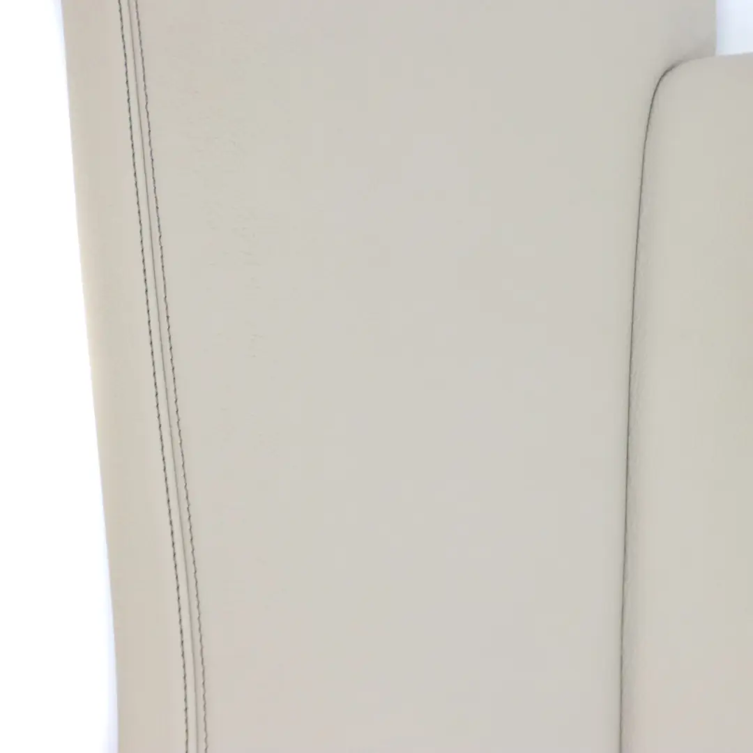 Pannello laterale del sedile sinistro Finitura pannello pelle Oyster per BMW F34 GT con numero di parte 7341797 BMW F34 GT Pannello laterale del sedile sinistro Finitura pannello pelle Oyster - SKU 7341797 - Numero di parte 7341797