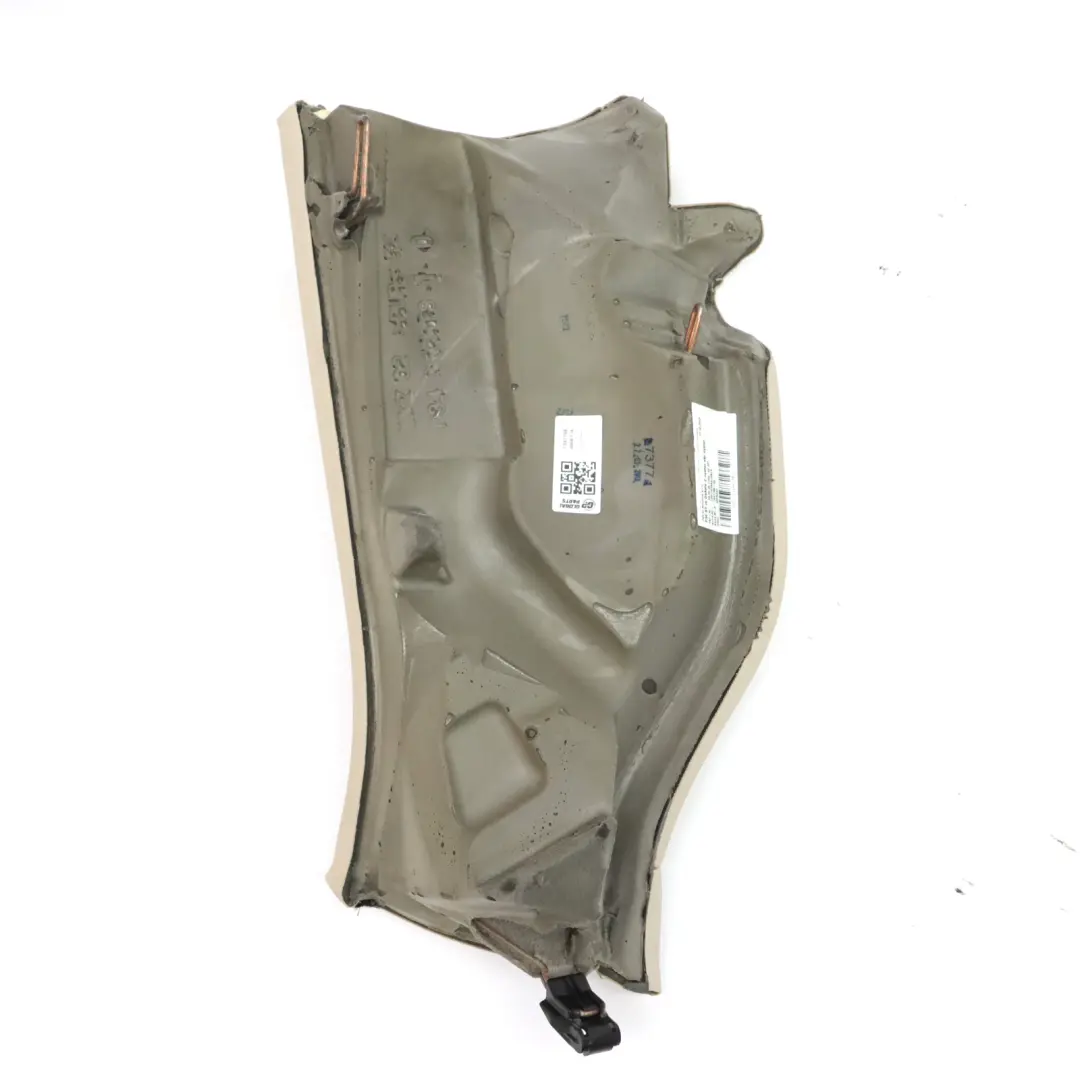 Lateral Panel BMW F34 GT Rear Right O/S Trim Panel Finisher Leather Oyster to Seat with Part number 7341798 Seat Lateral Panel BMW F34 GT Rear Right O/S Trim Panel Finisher Leather Oyster - SKU 7341798 - Part number 7341798
