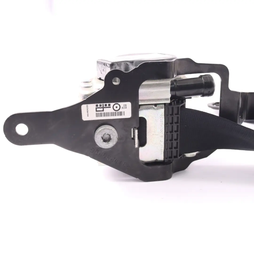 BMW X5 F15 Rear Seat Belt Left N/S Upper Safety Belt Black - SKU 7343641 - Part number 7343641