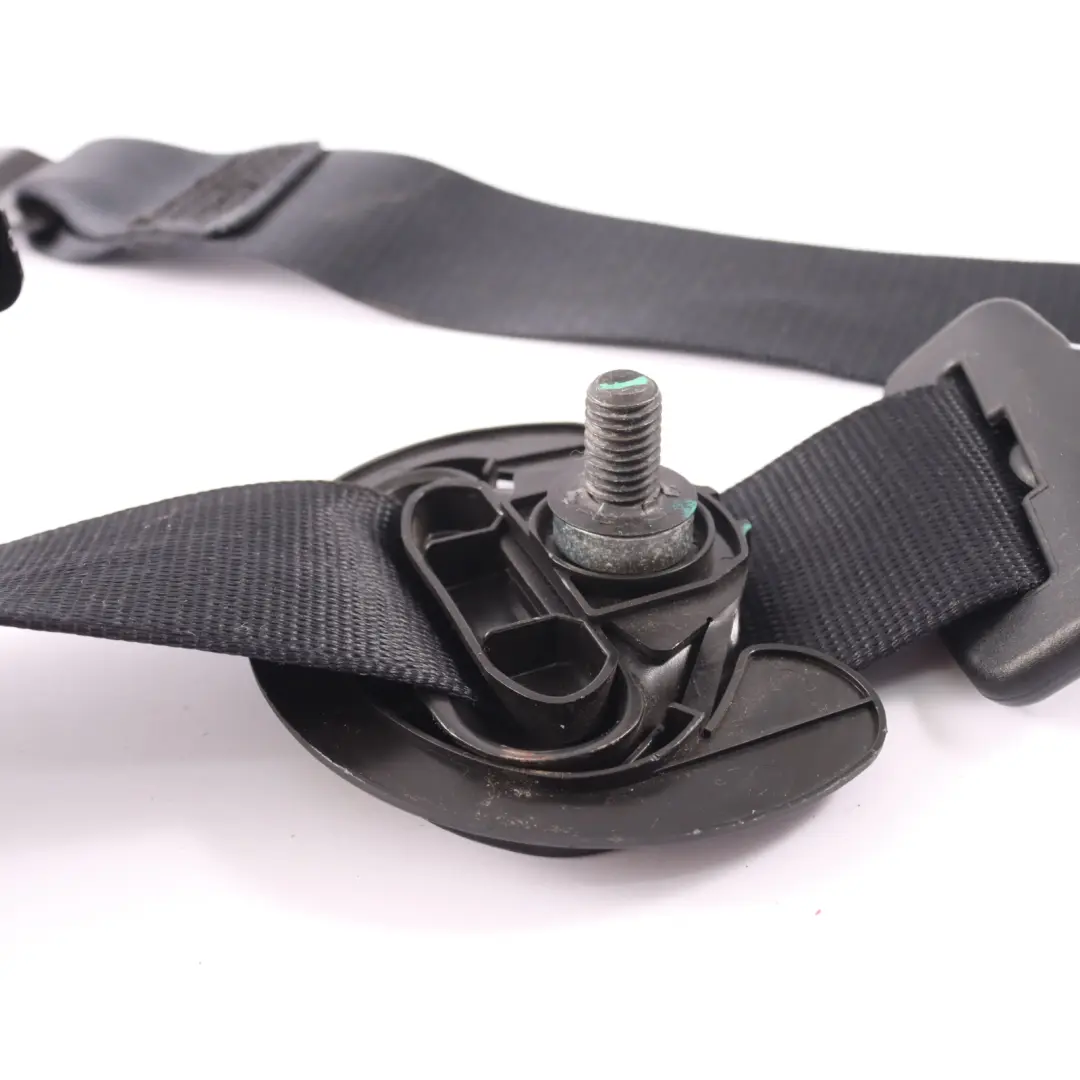 Belt Left N/S Upper Safety Belt Black to BMW X5 F15 Rear Seat with Part number 7343641 BMW X5 F15 Rear Seat Belt Left N/S Upper Safety Belt Black - SKU 7343641 - Part number 7343641