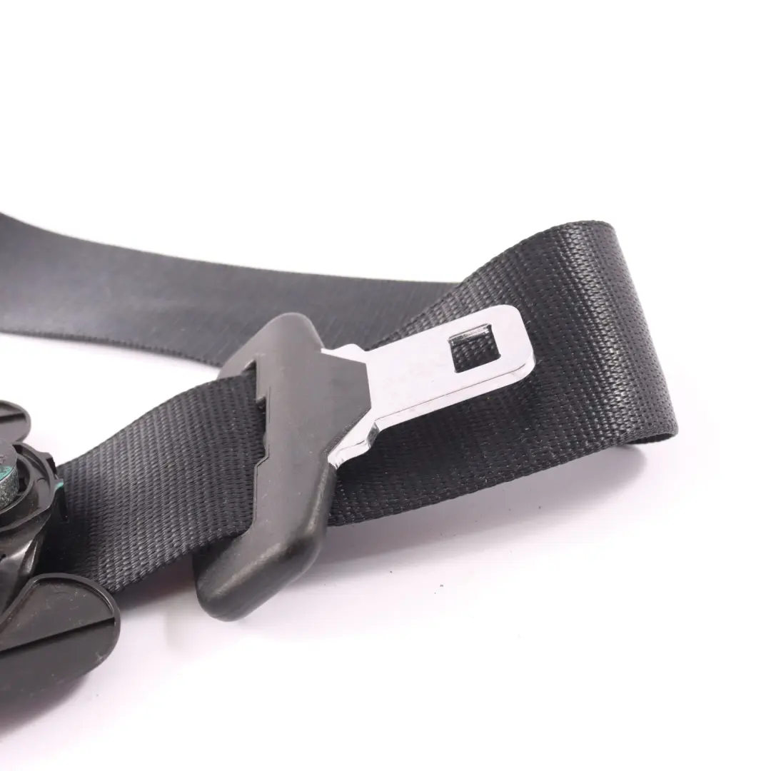BMW X5 F15 Rear Seat Belt Left N/S Upper Safety Belt Black - SKU 7343641 - Part number 7343641