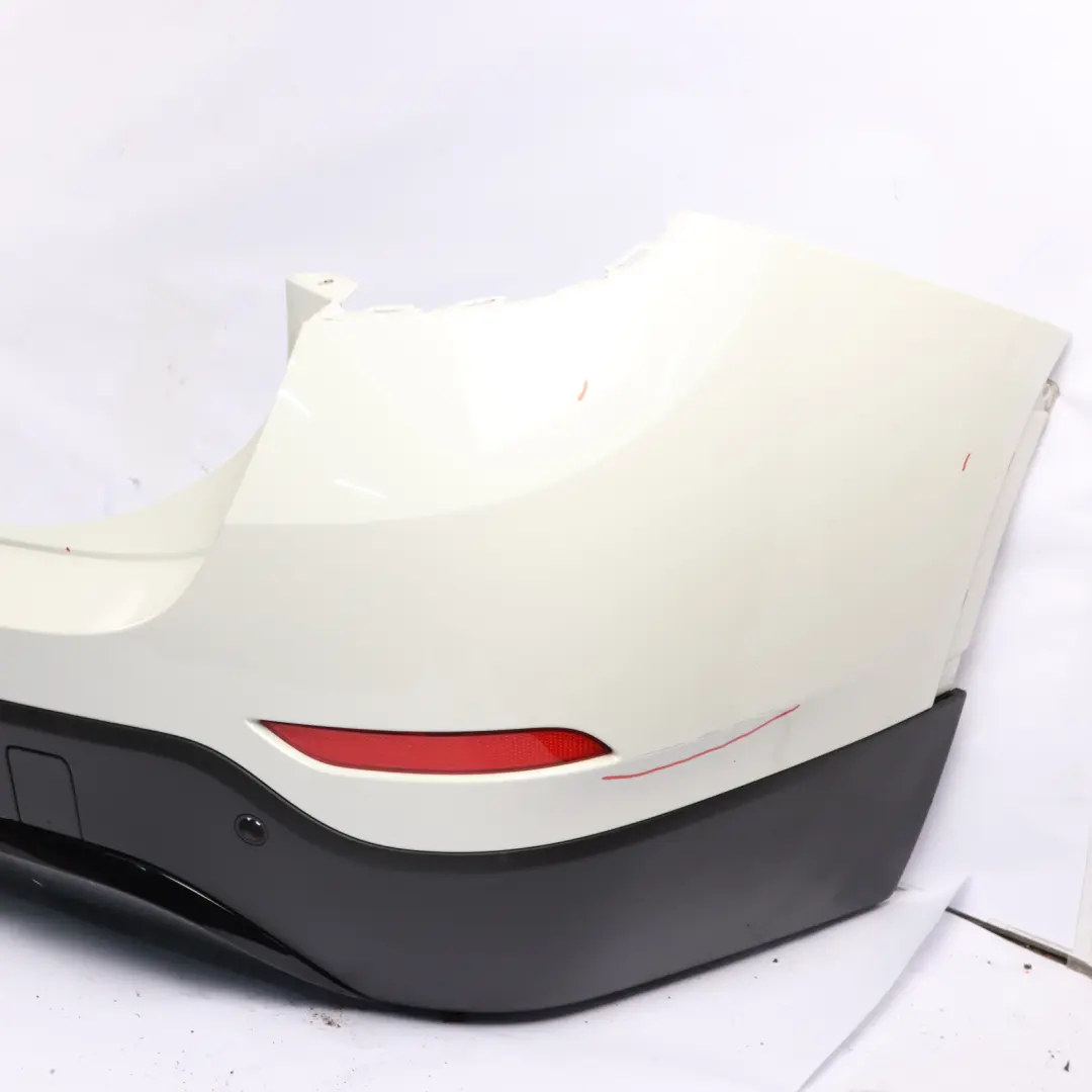 Bumper Rear BMW X1 E84 Trim Panel PDC S Line Alpinweiss Alpine White - 300 to with Part number 7345036 Bumper Rear BMW X1 E84 Trim Panel PDC S Line Alpinweiss Alpine White - 300 - SKU 7345036-AW - Part number 7345036