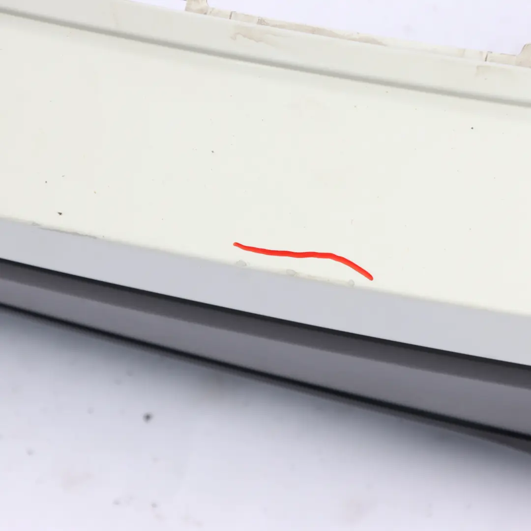 Bumper Rear BMW X1 E84 Trim Panel PDC S Line Alpinweiss Alpine White - 300 to with Part number 7345036 Bumper Rear BMW X1 E84 Trim Panel PDC S Line Alpinweiss Alpine White - 300 - SKU 7345036-AW - Part number 7345036