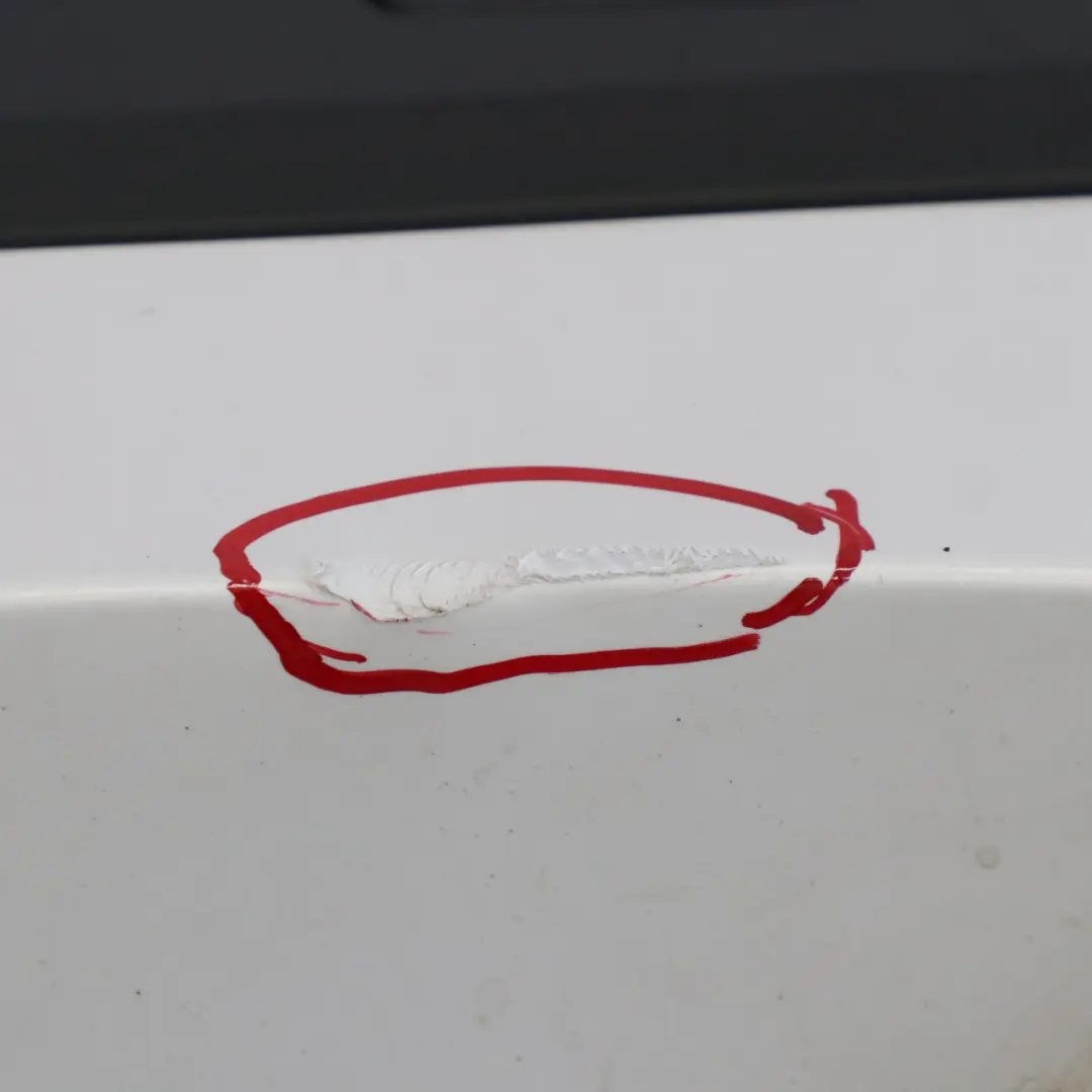 BMW X1 E84 Rear Bumper Complete Trim Panel PDC S Line Mineral White - A96 - SKU 7345036-MW - Part number 7345036