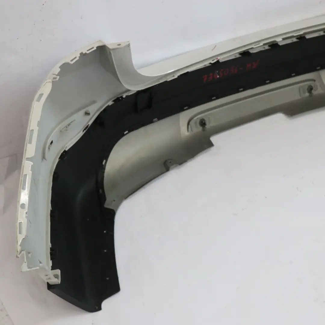 Bumper Complete Trim Panel PDC S Line Mineral White - A96 to BMW X1 E84 Rear with Part number 7345036 BMW X1 E84 Rear Bumper Complete Trim Panel PDC S Line Mineral White - A96 - SKU 7345036-MW - Part number 7345036