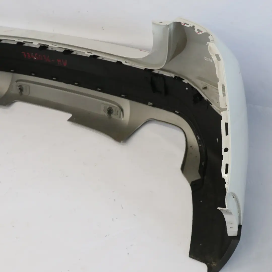 Bumper Complete Trim Panel PDC S Line Mineral White - A96 to BMW X1 E84 Rear with Part number 7345036 BMW X1 E84 Rear Bumper Complete Trim Panel PDC S Line Mineral White - A96 - SKU 7345036-MW - Part number 7345036