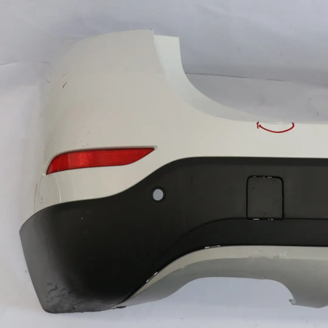 BMW X1 E84 Rear Bumper Complete Trim Panel PDC S Line Mineral White - A96 - SKU 7345036-MW - Part number 7345036