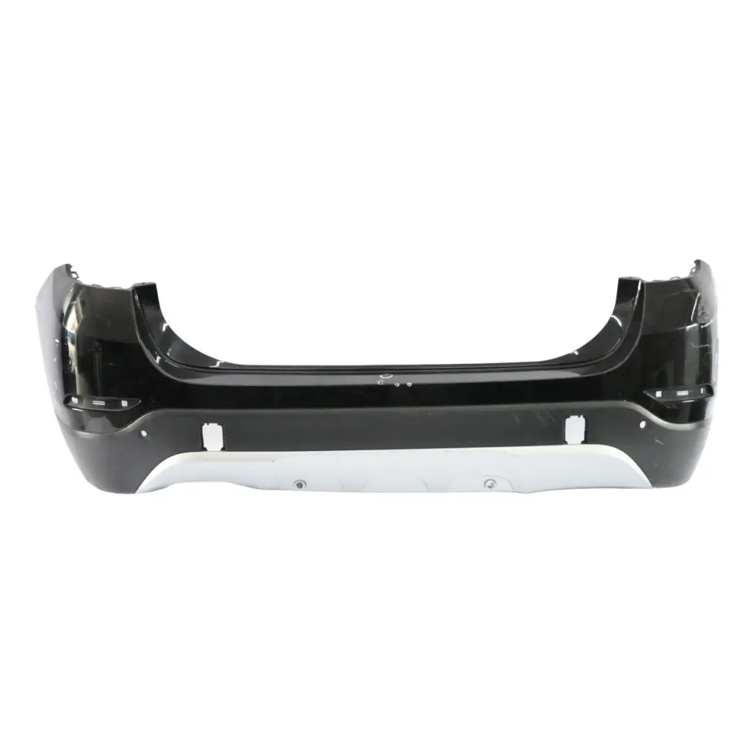  Bumper Rear BMW X1 E84 X Line Trim Panel PDC Schwarz 2 Black - 668 - SKU 7345036-SCH - Part number 7345036