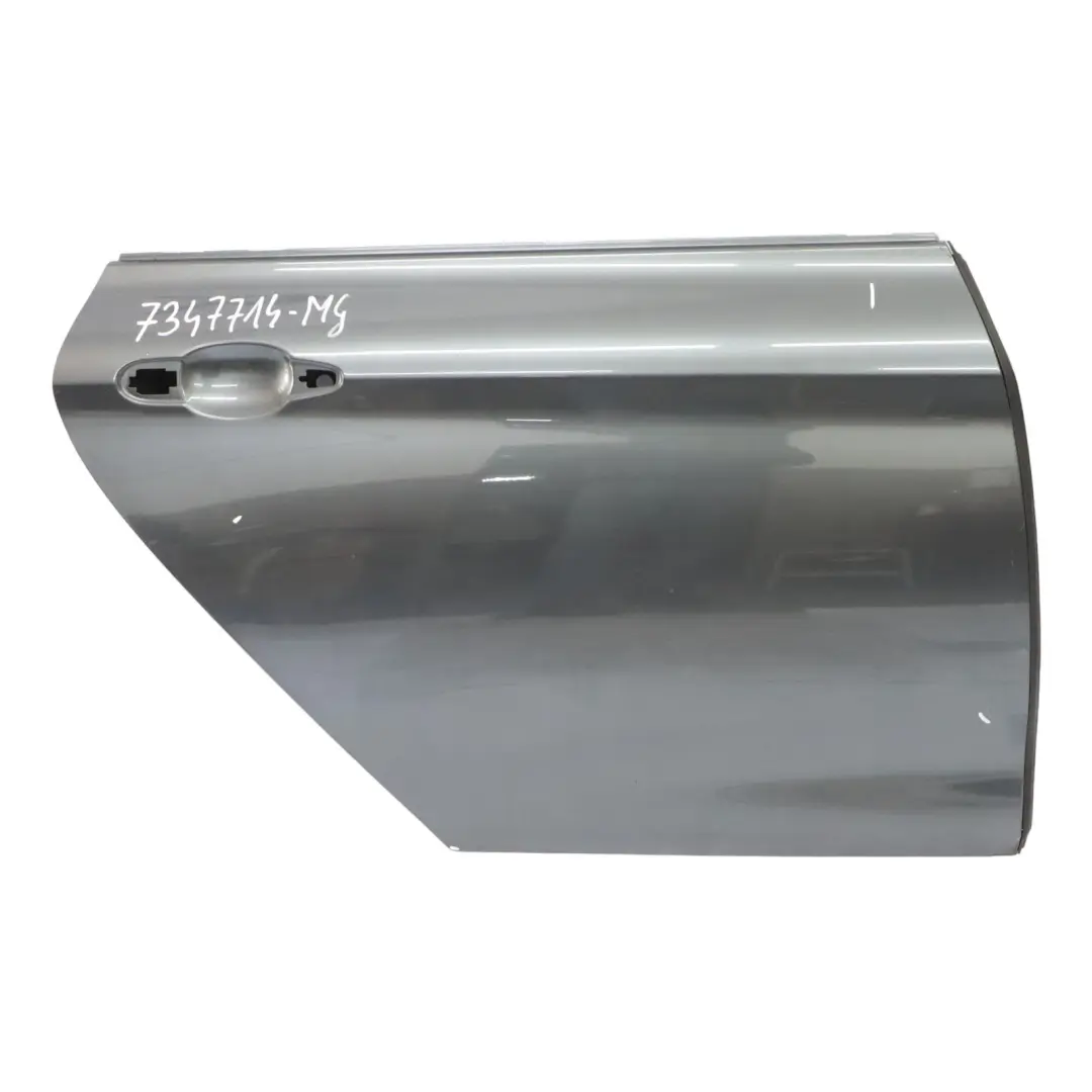 Puerta Trasera Derecha Gris Mineralgrau Metalizado - B39 para BMW F34 GT con número de pieza 7347714 BMW F34 GT Puerta Trasera Derecha Gris Mineralgrau Metalizado - B39 - SKU 7347714-MG - Número de pieza 7347714