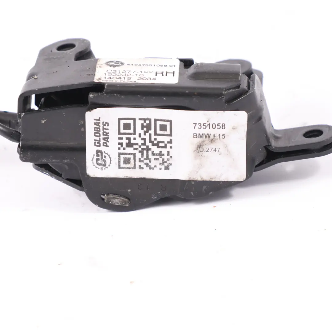 Zamek Zatrzask Tylnej Klapy Prawy do BMW X5 F15 o numerze 7351058 BMW X5 F15 Zamek Zatrzask Tylnej Klapy Prawy - SKU 7351058 - Numer Części 7351058