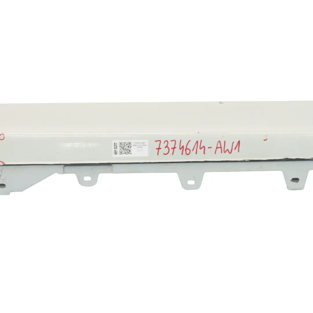 BMW F36 Side Skirt Sill Strip Right O/S Alpinweiss 3 Alpine White - 300 - SKU 7374614-AW1 - Part number 7374614