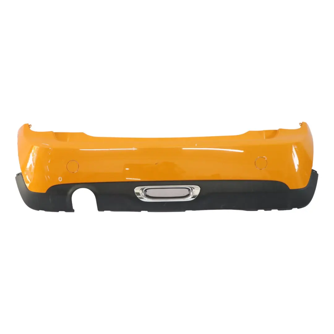 Bumper Rear Trim Panel Volcanic Orange Metallic - B70 to Mini F56 F57 with Part number 7380009 Mini F56 F57 Bumper Rear Trim Panel Volcanic Orange Metallic - B70 - SKU 7380009-VOR - Part number 7380009