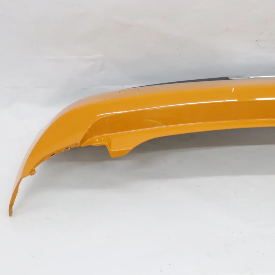 Bumper Rear Trim Panel Volcanic Orange Metallic - B70 to Mini F56 F57 with Part number 7380009 Mini F56 F57 Bumper Rear Trim Panel Volcanic Orange Metallic - B70 - SKU 7380009-VOR - Part number 7380009