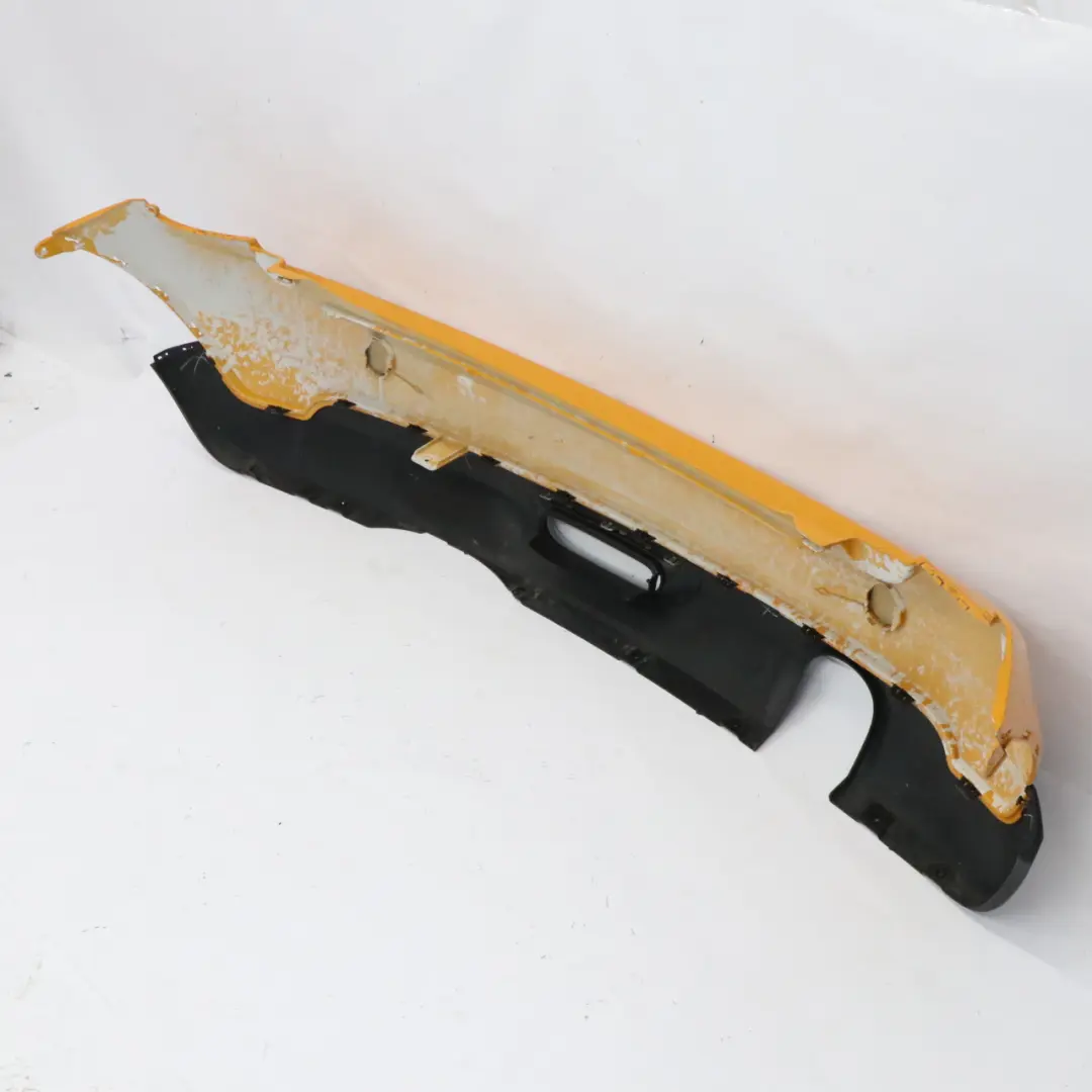 Bumper Rear Trim Panel Volcanic Orange Metallic - B70 to Mini F56 F57 with Part number 7380009 Mini F56 F57 Bumper Rear Trim Panel Volcanic Orange Metallic - B70 - SKU 7380009-VOR - Part number 7380009