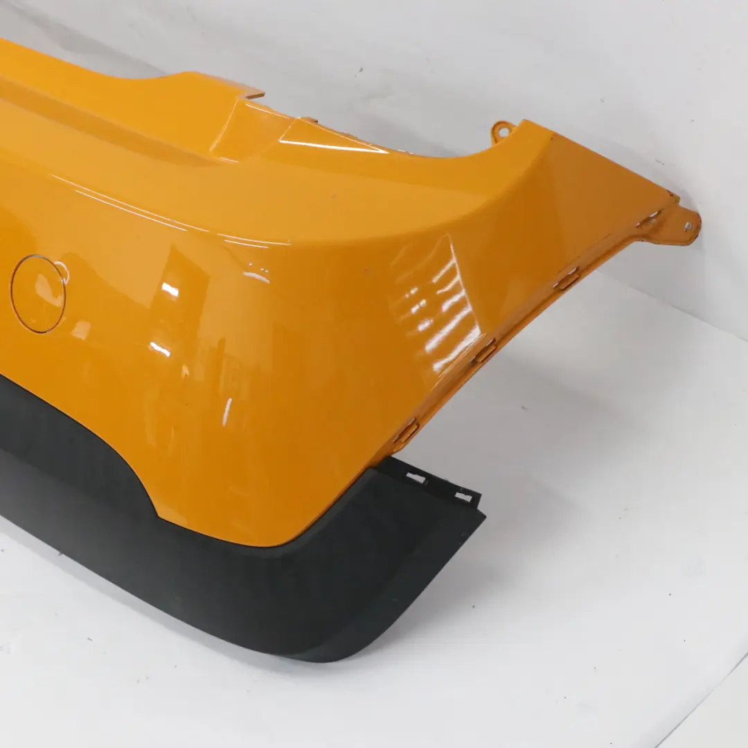 Bumper Rear Trim Panel Volcanic Orange Metallic - B70 to Mini F56 F57 with Part number 7380009 Mini F56 F57 Bumper Rear Trim Panel Volcanic Orange Metallic - B70 - SKU 7380009-VOR - Part number 7380009