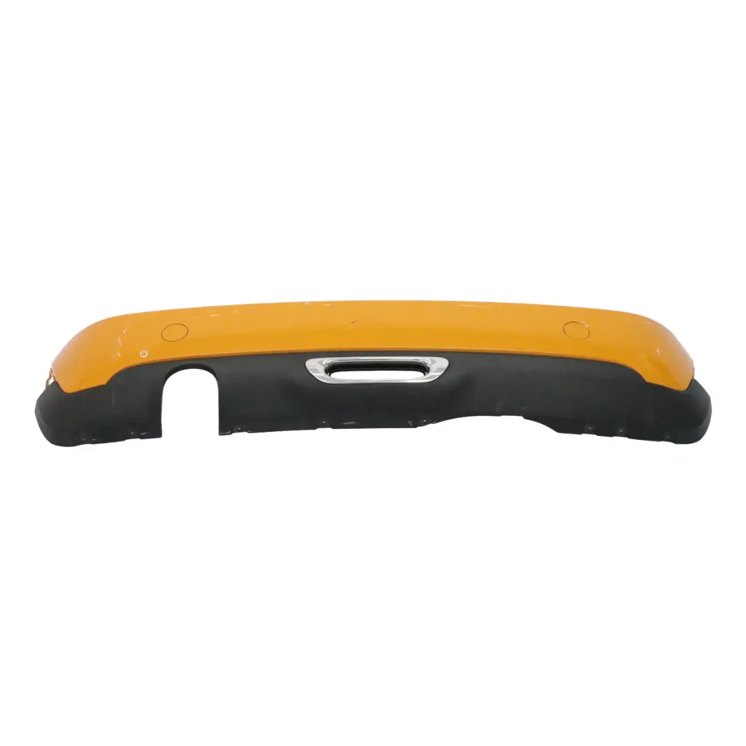 Bumper Rear Trim Panel Volcanic Orange Metallic - B70 to Mini F56 F57 with Part number 7380009 Mini F56 F57 Bumper Rear Trim Panel Volcanic Orange Metallic - B70 - SKU 7380009-VOR - Part number 7380009