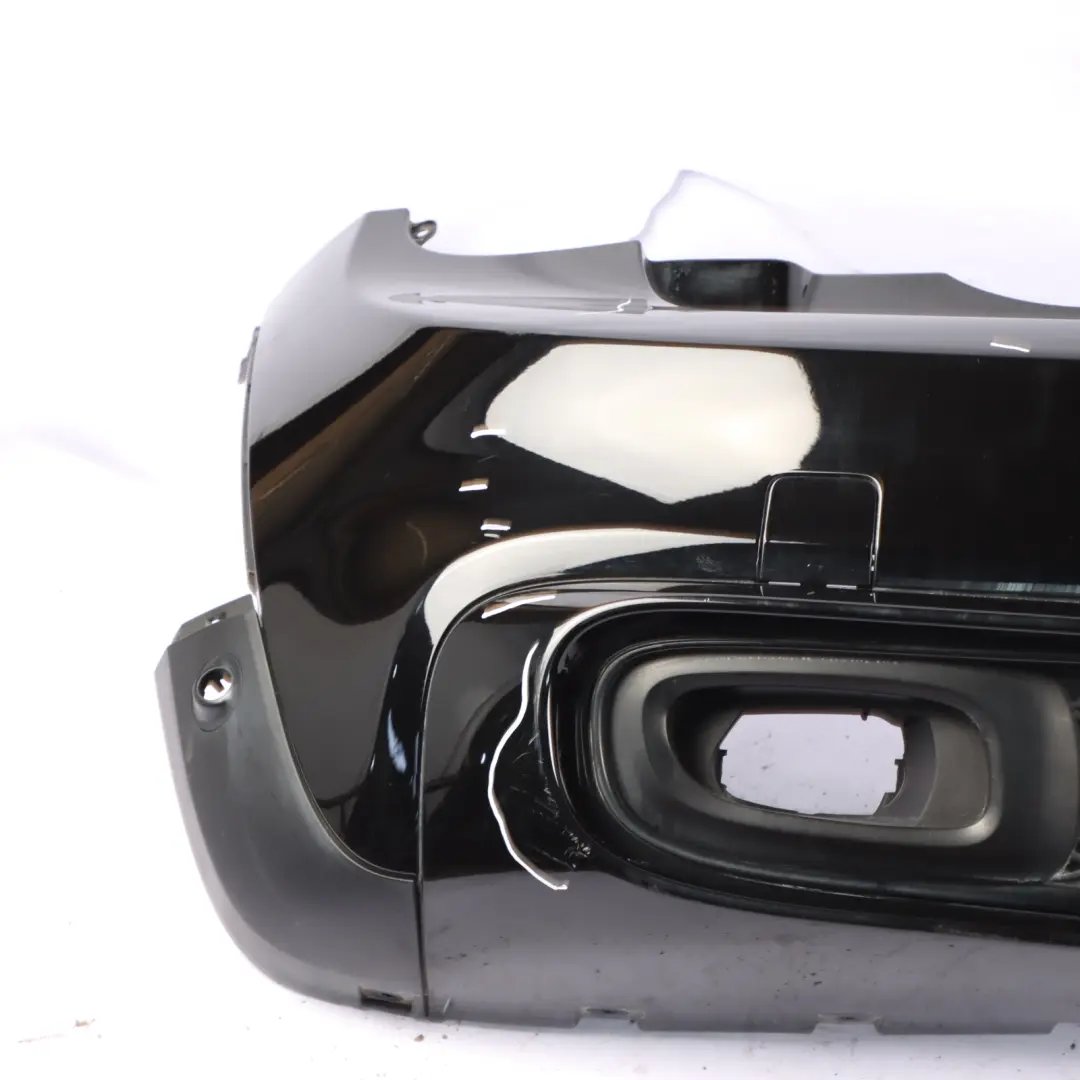 Mini F56 F57 Rear Bumper Cooper S Complete Panel Midnight Black Metallic - A94 - SKU 7380020-MNB4 - Part number 7380020
