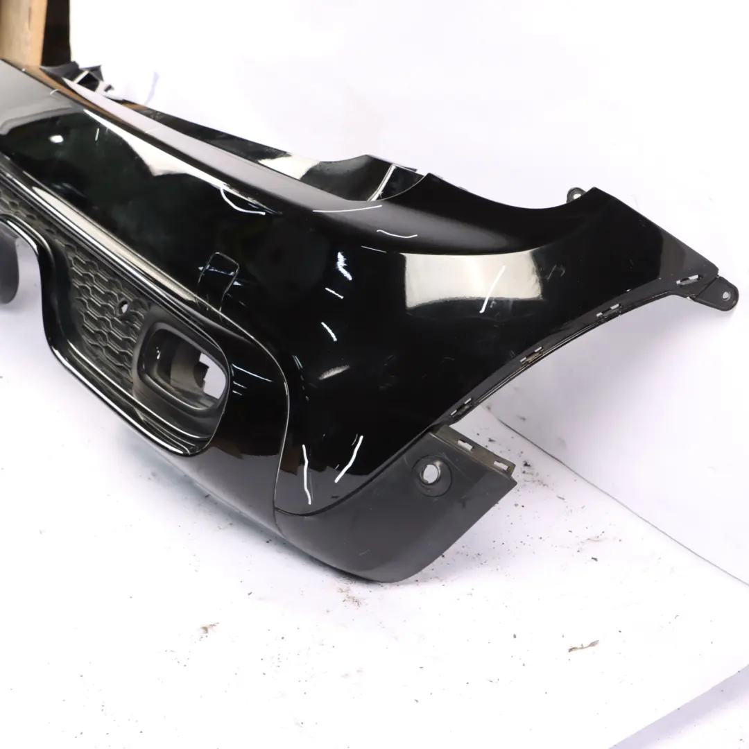Mini F56 F57 Rear Bumper Cooper S Panel Midnight Black Metallic - A94 - SKU 7380020-MNB4 - Part number 7380020