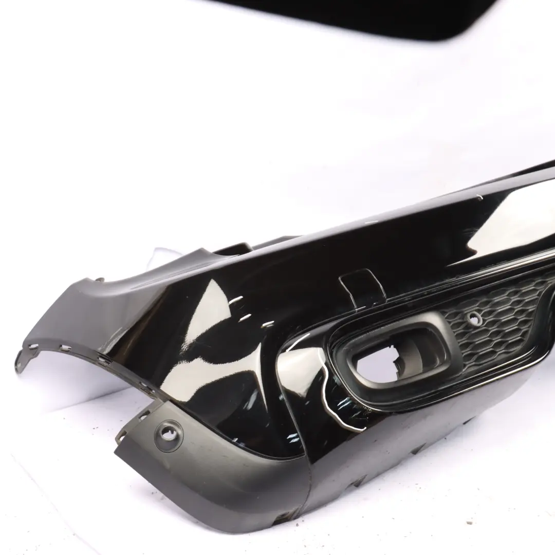 Mini F56 F57 Rear Bumper Cooper S Panel Midnight Black Metallic - A94 - SKU 7380020-MNB4 - Part number 7380020