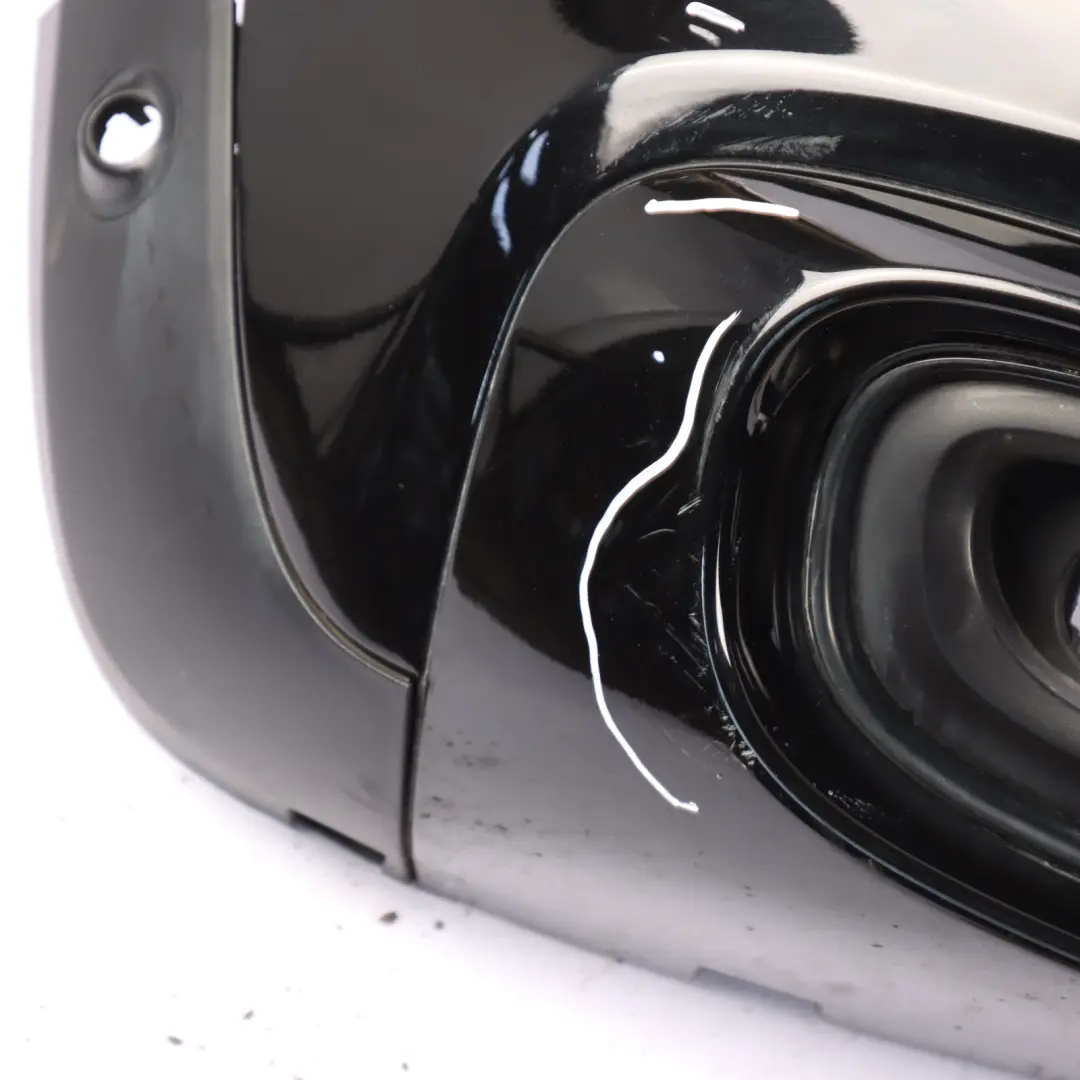 Mini F56 F57 Rear Bumper Cooper S Panel Midnight Black Metallic - A94 - SKU 7380020-MNB4 - Part number 7380020