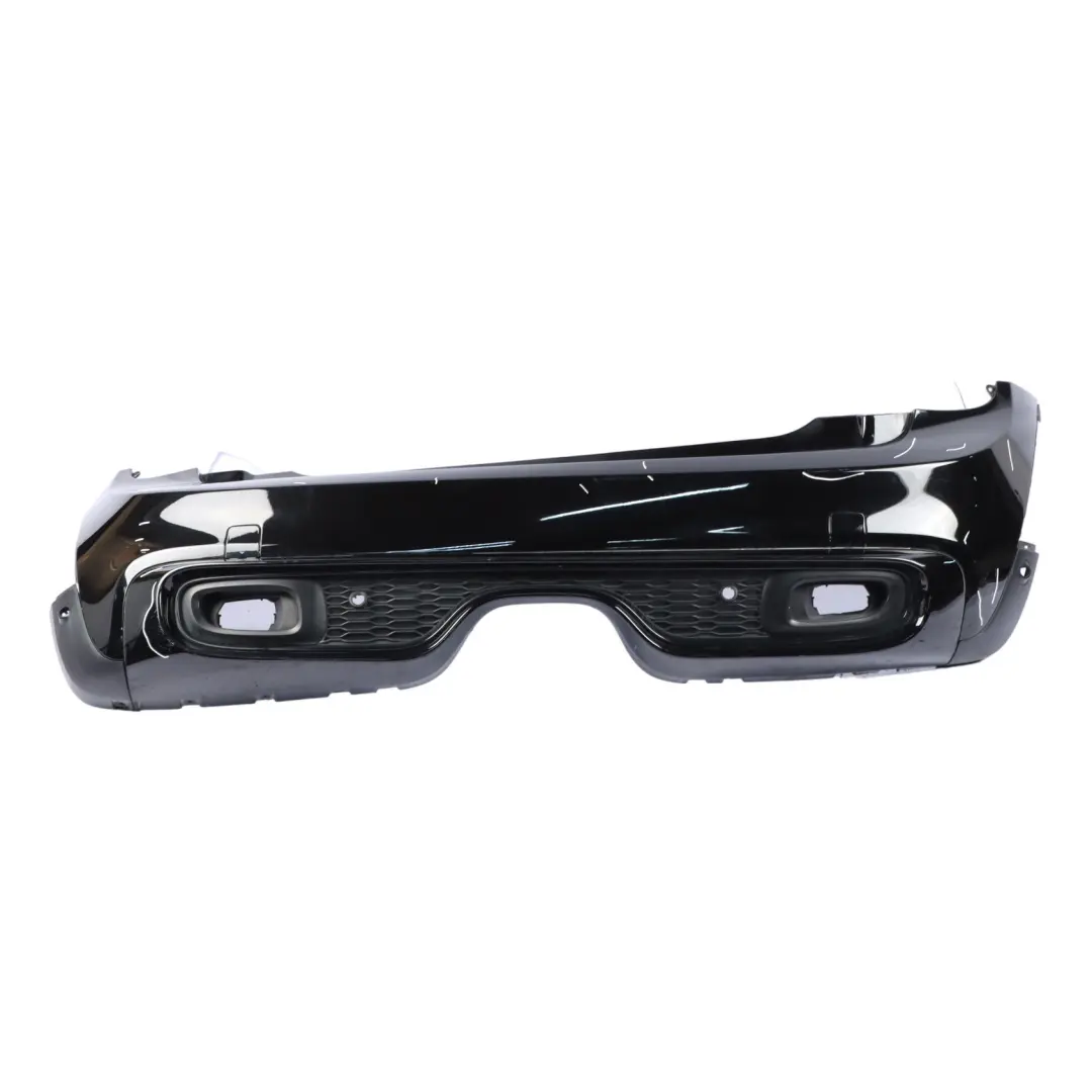Mini F56 F57 Rear Bumper Cooper S Complete Panel Midnight Black Metallic - A94 - SKU 7380020-MNB4 - Part number 7380020