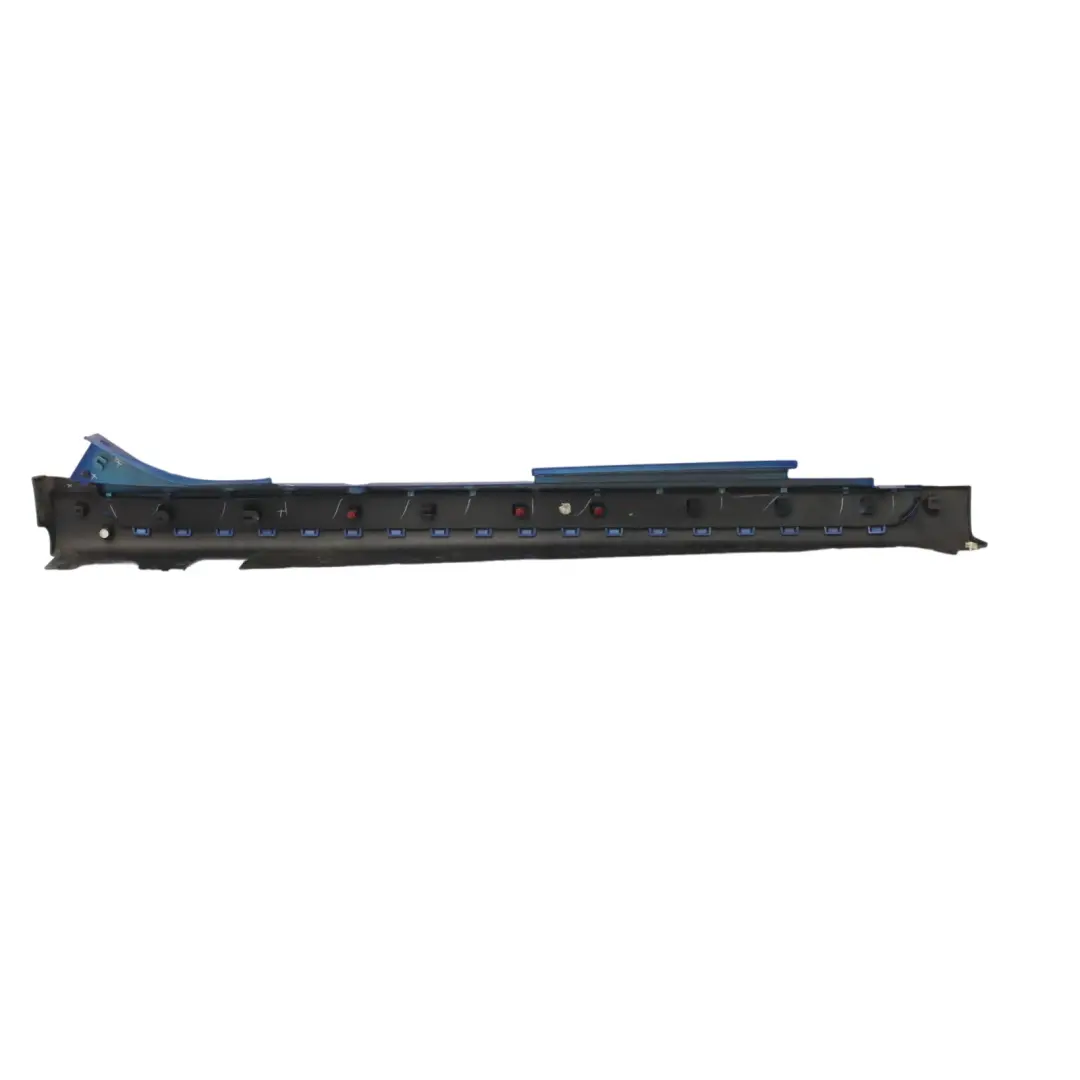 Mini F55 Side Skirt Left N/S JCW Sill Cover Rocker Panel Starlight Blue - B62 - SKU 7381033-STB - Part number 7381033