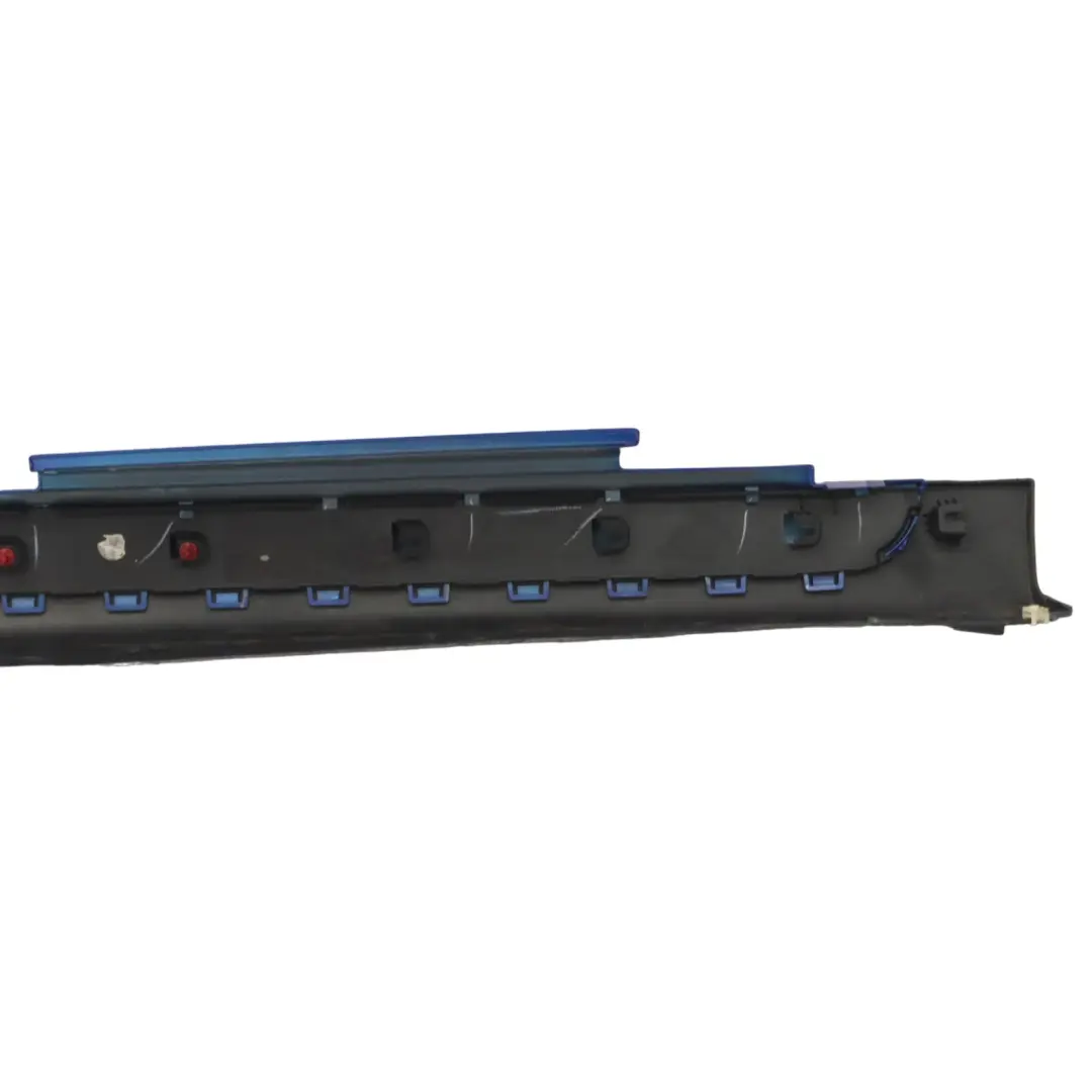 Mini F55 Side Skirt Left N/S JCW Sill Cover Rocker Panel Starlight Blue - B62 - SKU 7381033-STB - Part number 7381033
