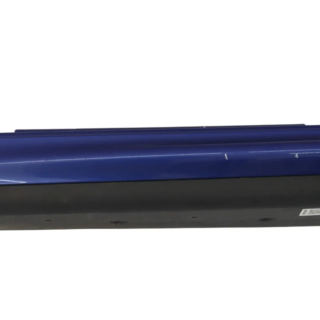 Mini F55 Side Skirt Left N/S JCW Sill Cover Rocker Panel Starlight Blue - B62 - SKU 7381033-STB - Part number 7381033