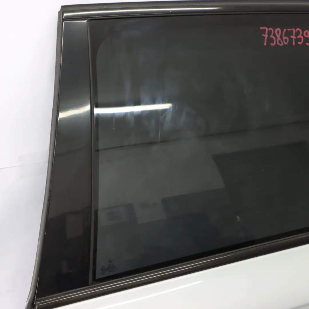 BMW X5 F15 Door Rear Left N/S Glacier Silver Metallic - A83 - SKU 7386739-GSB - Part number 7386739